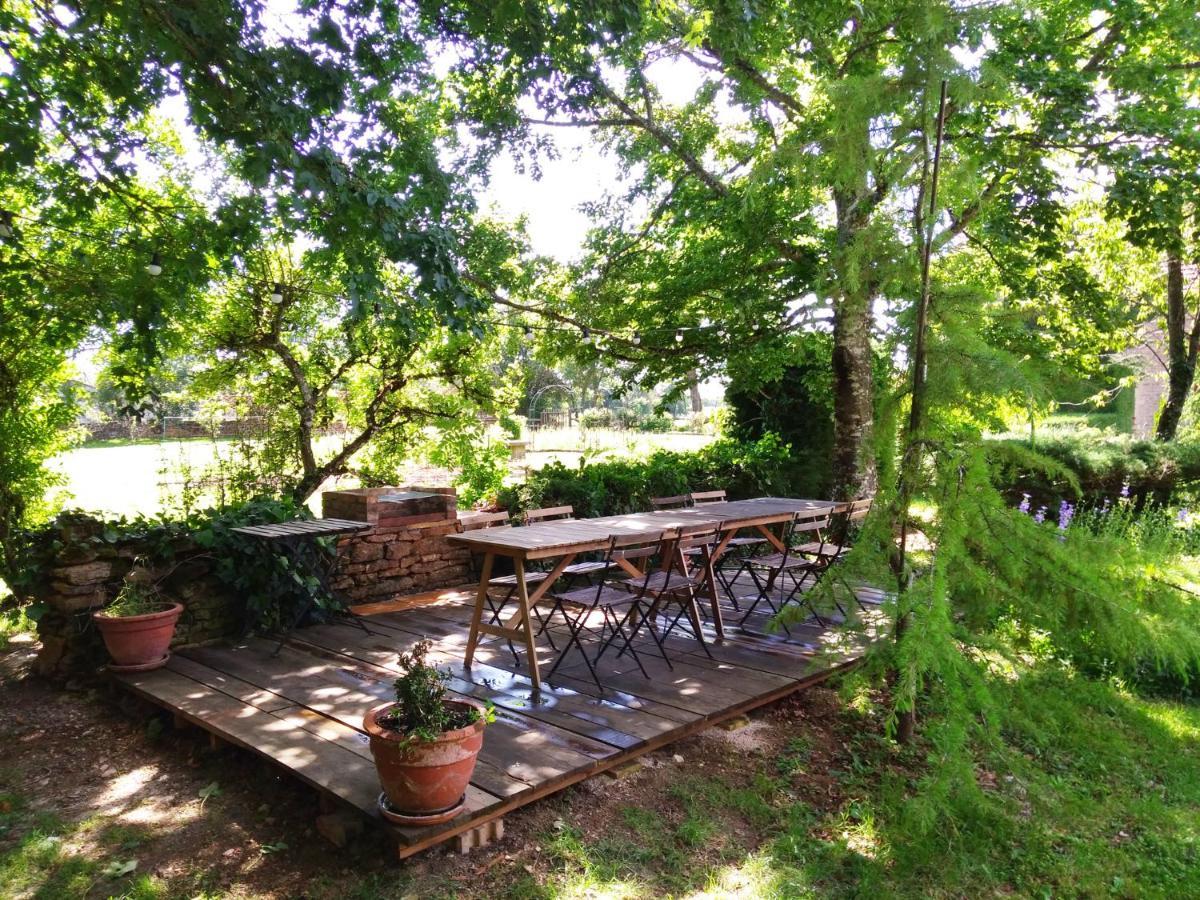 Bed and Breakfast Jardin Des Sens, La Rente D'Eguilly Zewnętrze zdjęcie